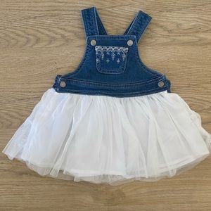 Baby Girl Overall Tulle Dress